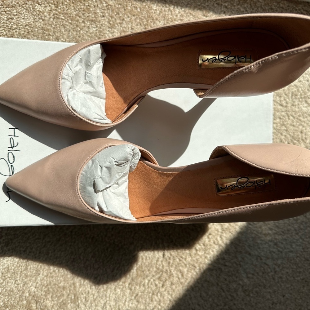 Halogen Blush Pointed-Toe Heels 9M